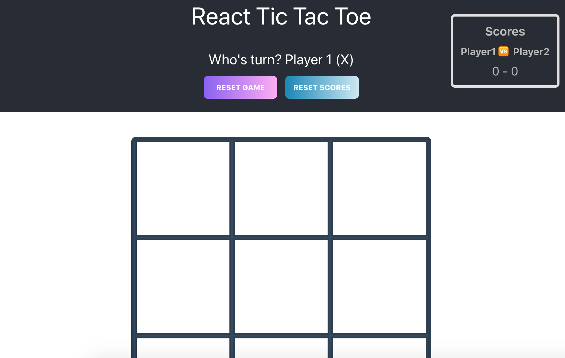 tic-tac-toe